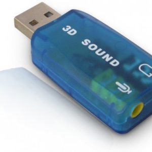 כרטיס קול USB 2.0 עם מיקרופון  E-USB-5.1